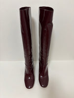 Load image into Gallery viewer, Chloé Burgundy Over-the-Knee Boots - 8.5 UK
