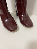 Load image into Gallery viewer, Chloé Burgundy Over-the-Knee Boots - 8.5 UK

