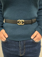 Load image into Gallery viewer, chanel-leather-belt
