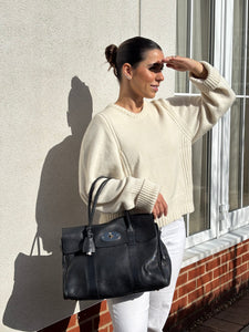 Mulberry Bayswater black handbag