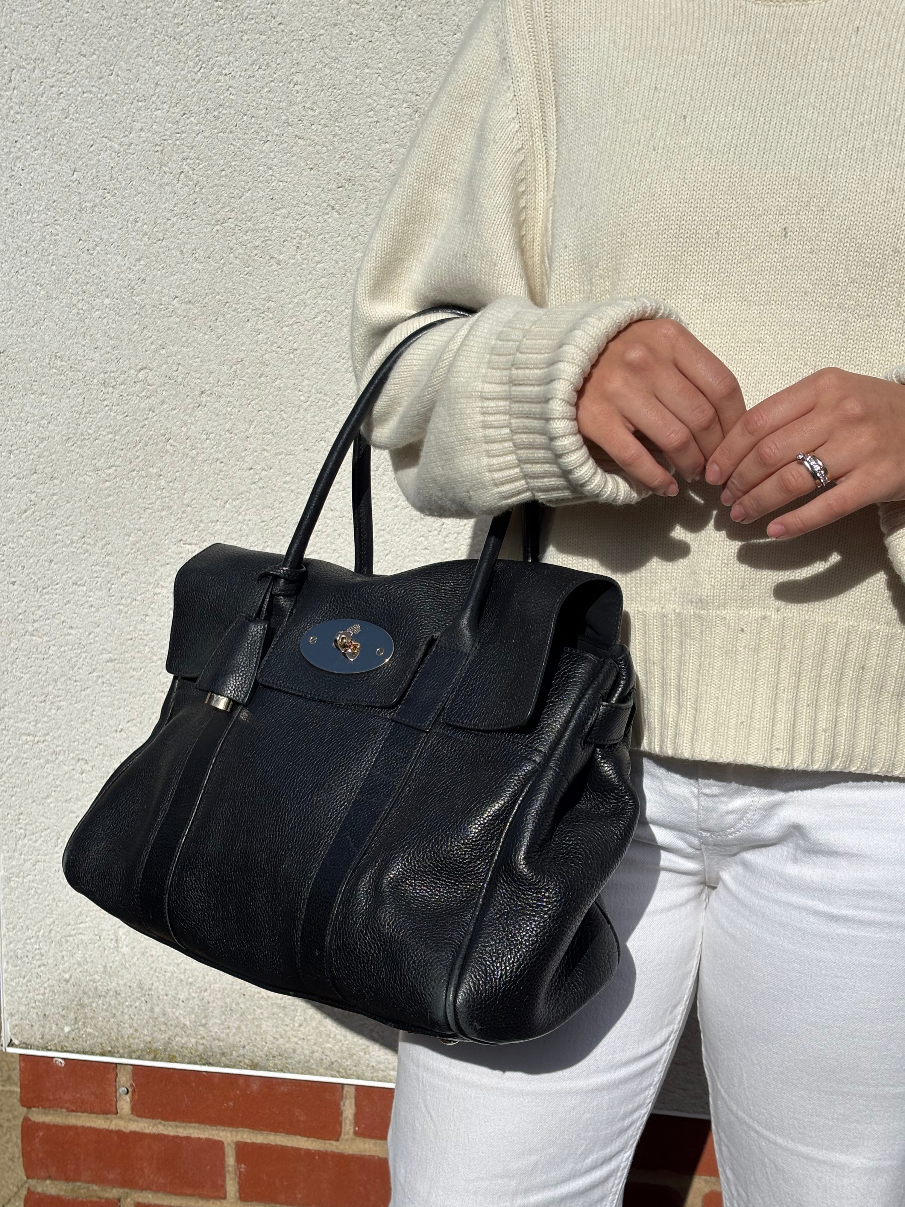 Mulberry Bayswater black handbag