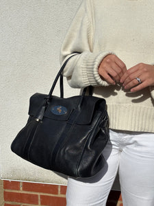 Mulberry Bayswater black handbag