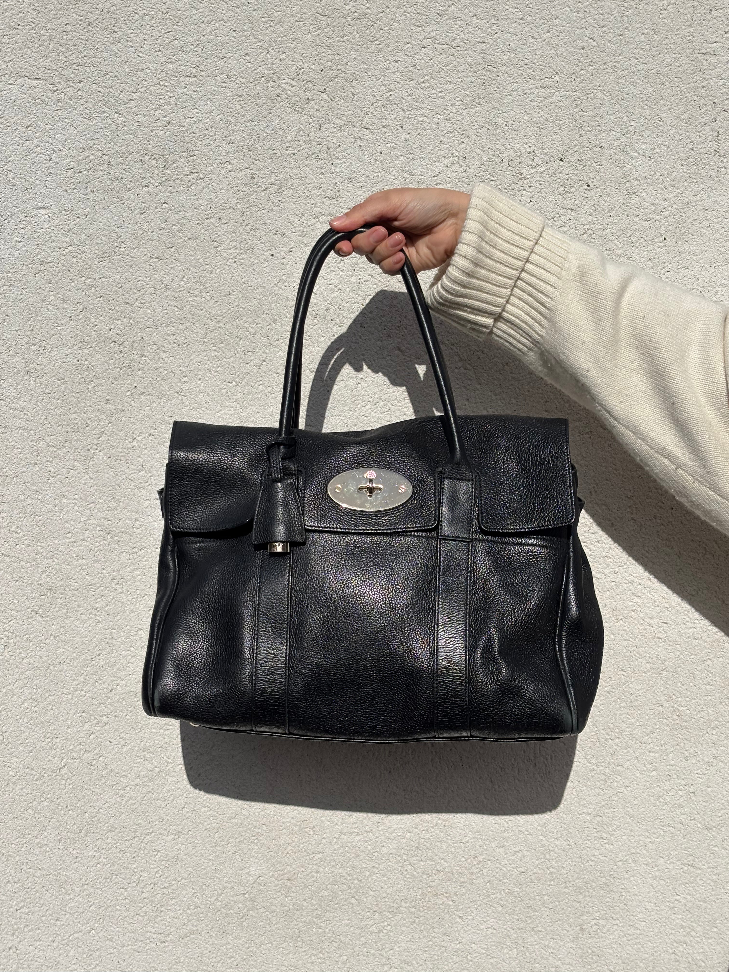Mulberry Bayswater black handbag