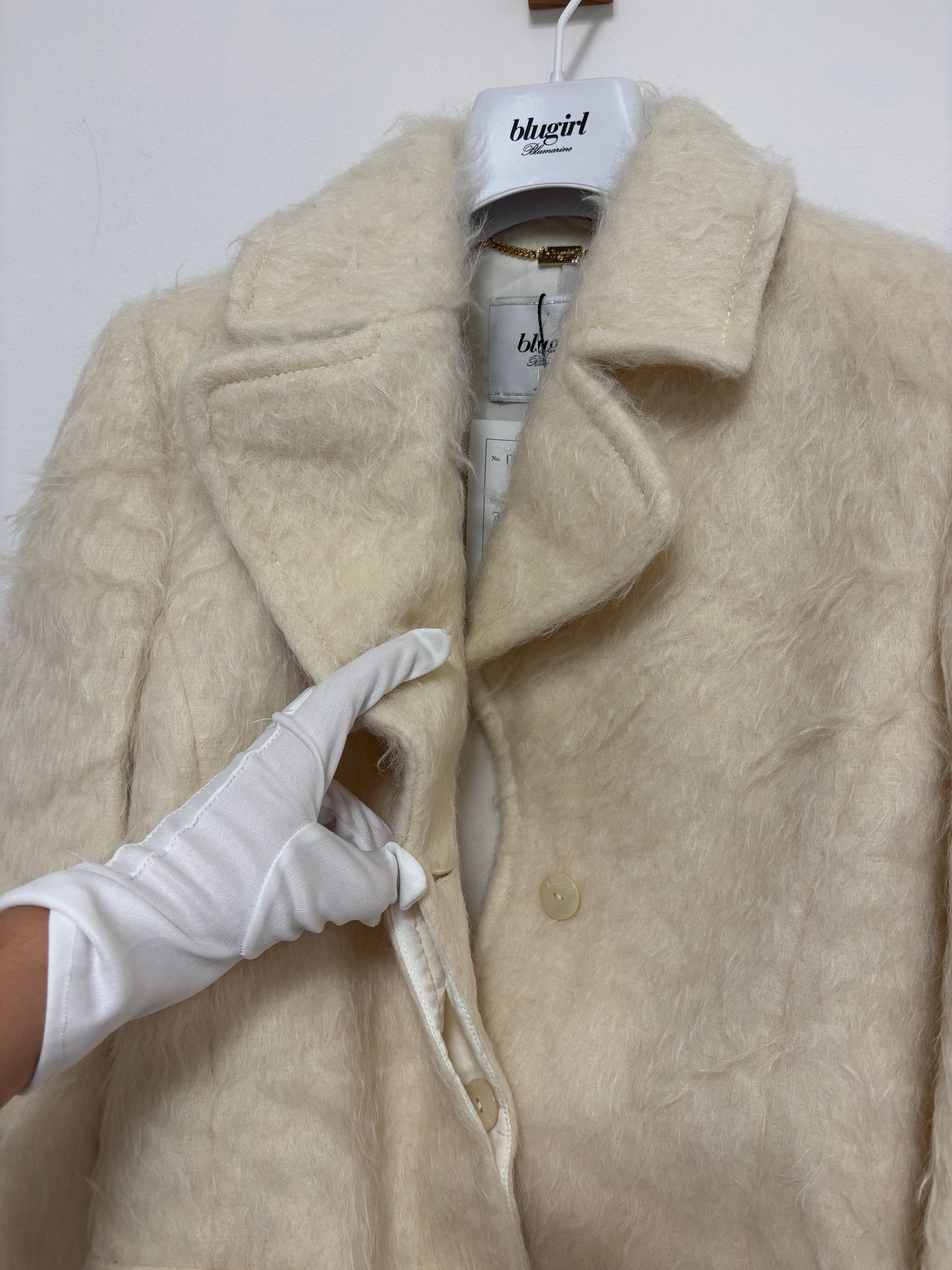 Blumarine Wool-Alpaca blend jacket - S