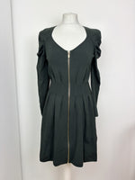 Load image into Gallery viewer, Reiss dark green dress - M
