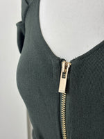 Load image into Gallery viewer, Reiss dark green dress - M
