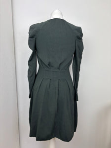 Reiss dark green dress - M
