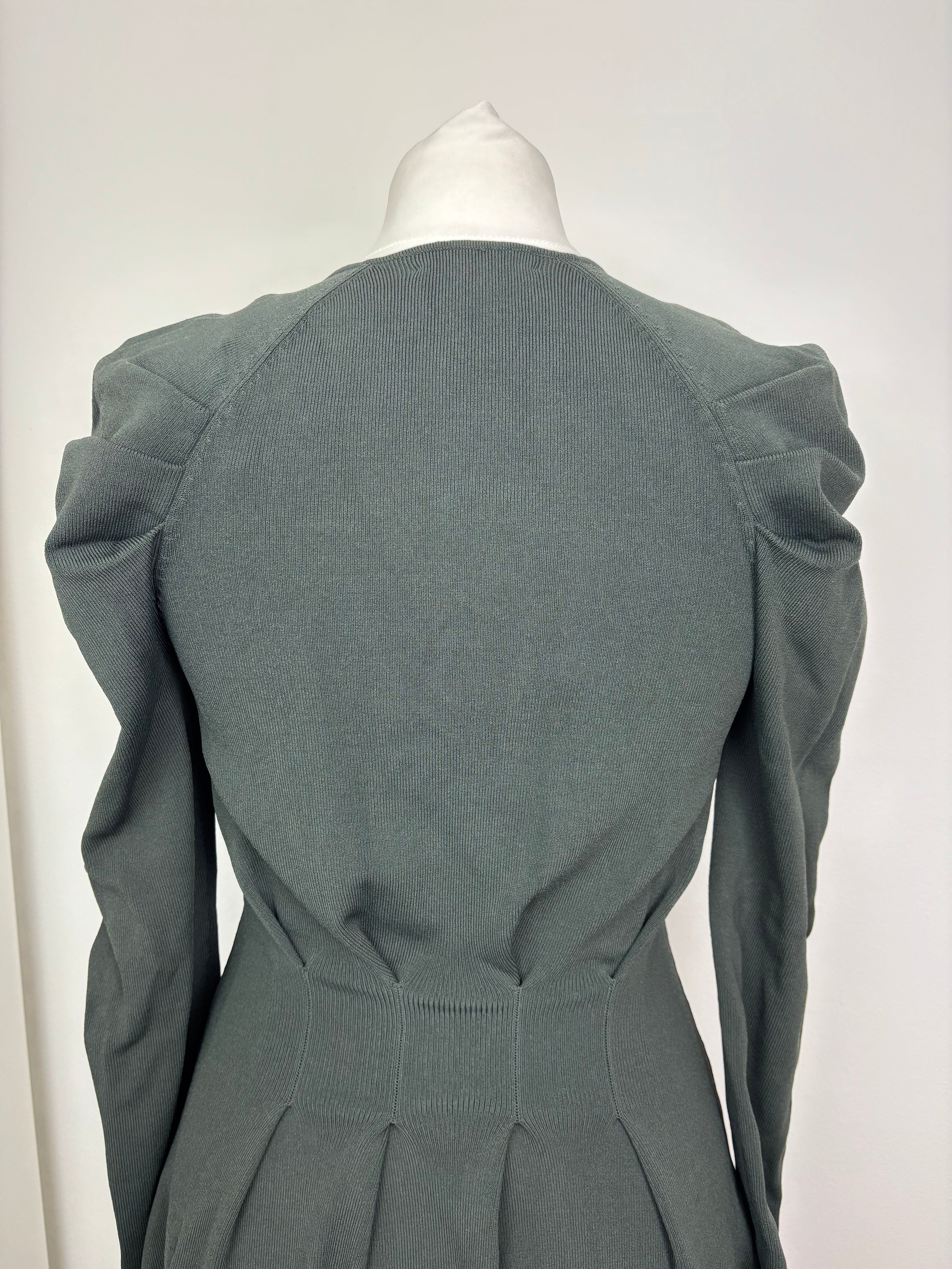 Reiss dark green dress - M