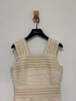 Load image into Gallery viewer, Blumarine cream textured mini dress - S
