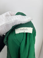 Load image into Gallery viewer, Ba&amp;sh green mini dress - M

