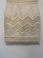 Load image into Gallery viewer, Blumarine cream textured mini dress - S
