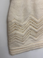 Load image into Gallery viewer, Blumarine cream textured mini dress - S
