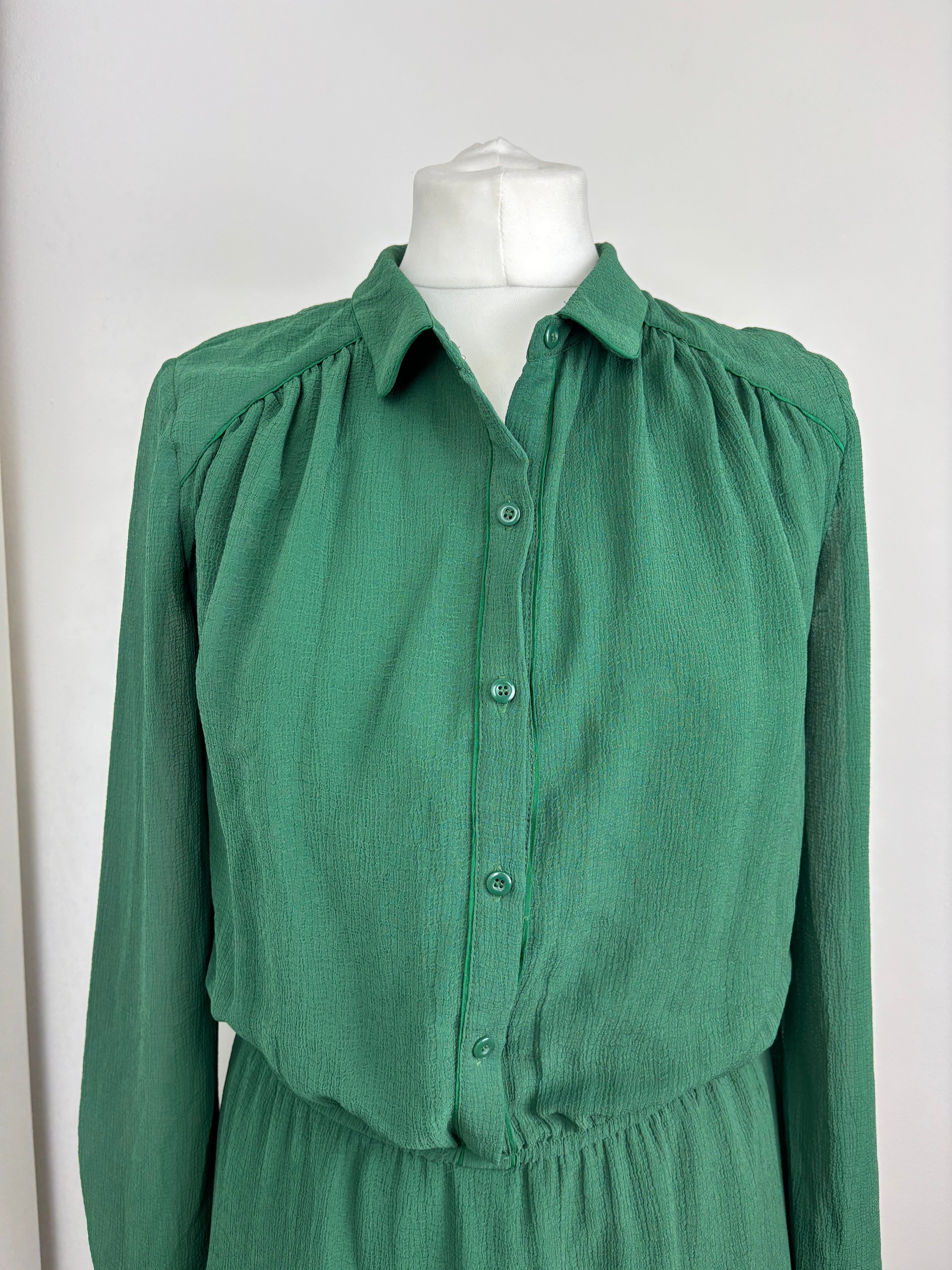 Ba&sh green mini dress - M