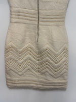 Load image into Gallery viewer, Blumarine cream textured mini dress - S
