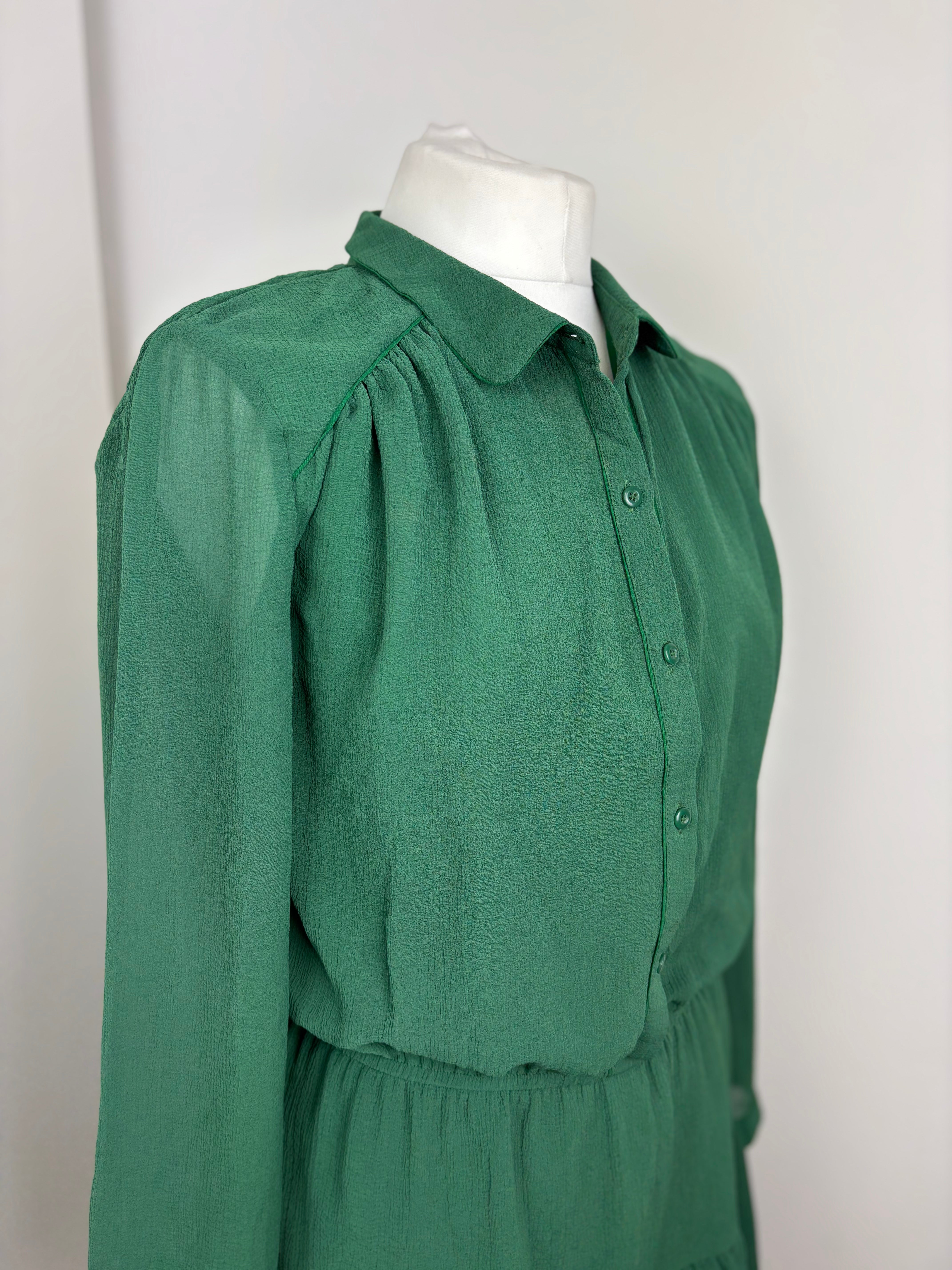 Ba&sh green mini dress - M