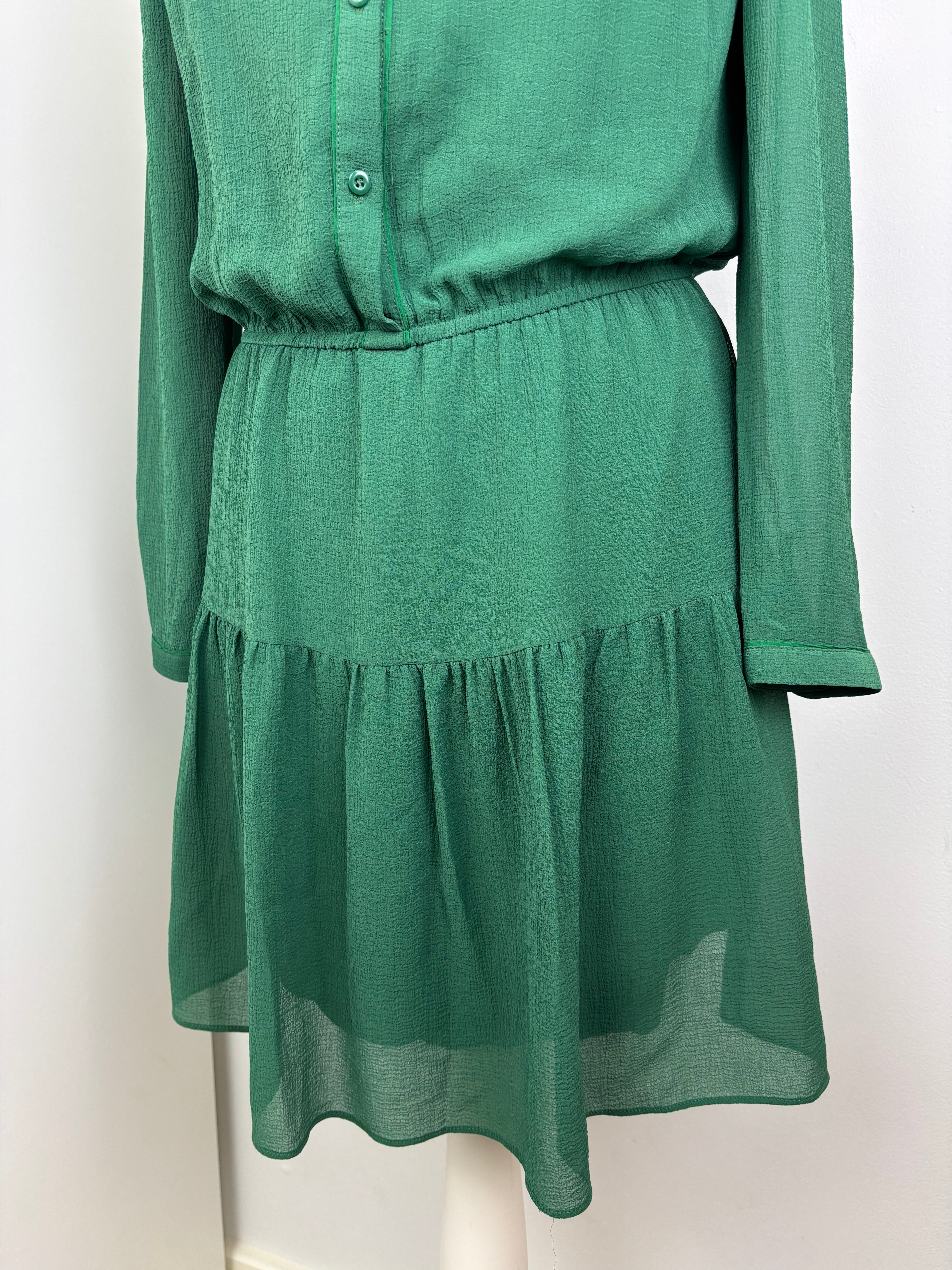 Ba&sh green mini dress - M
