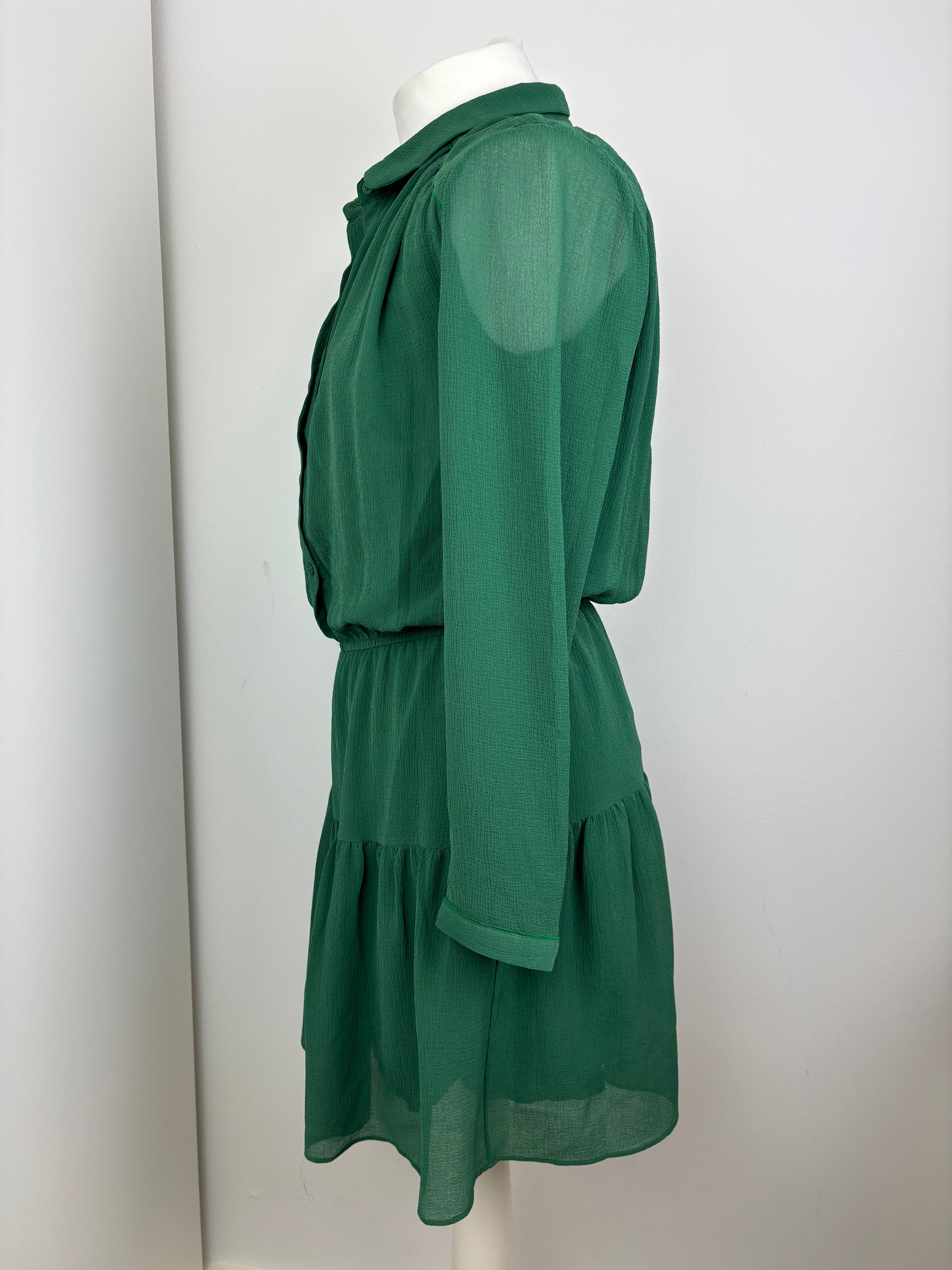 Ba&sh green mini dress - M