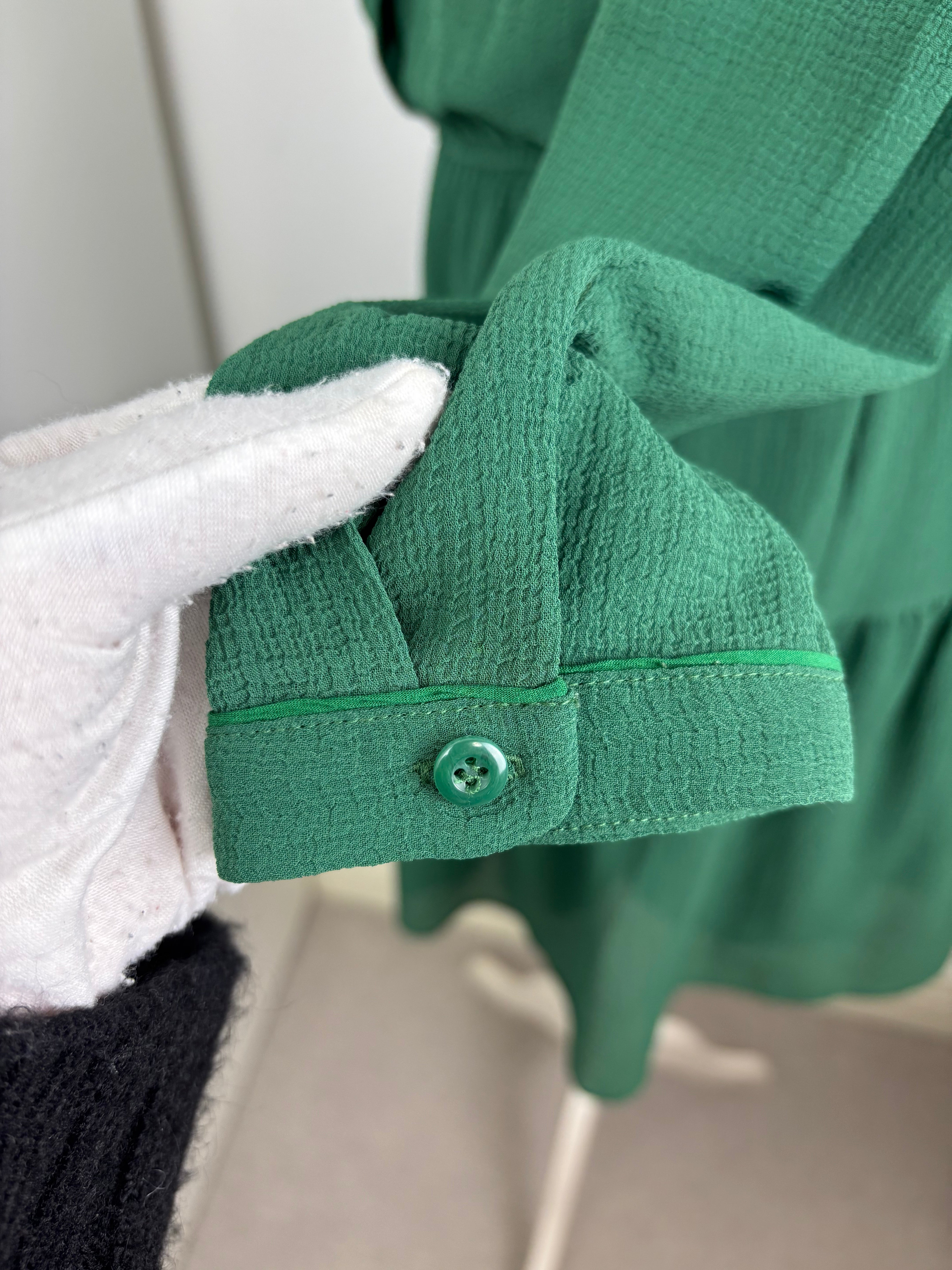 Ba&sh green mini dress - M