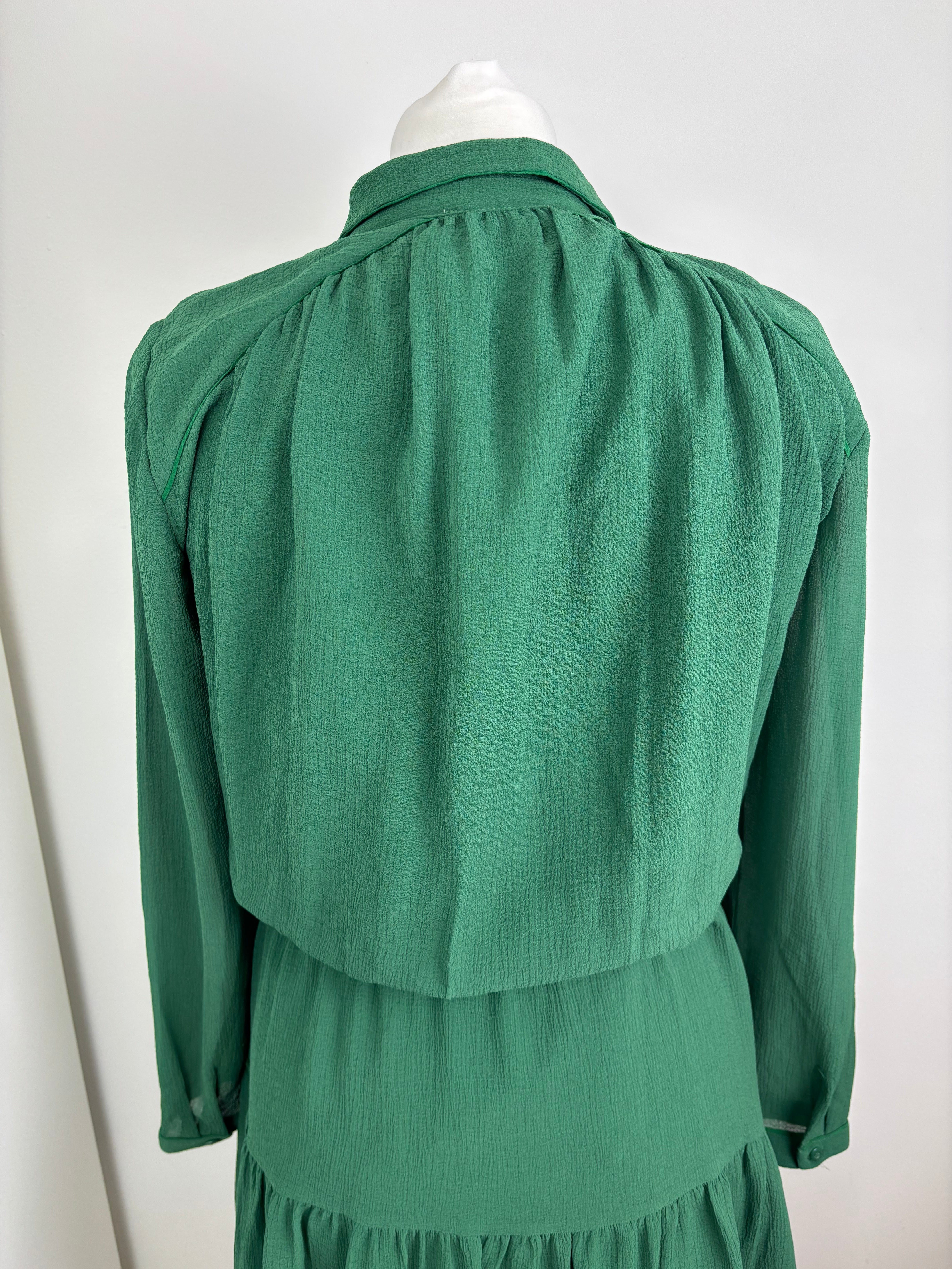 Ba&sh green mini dress - M