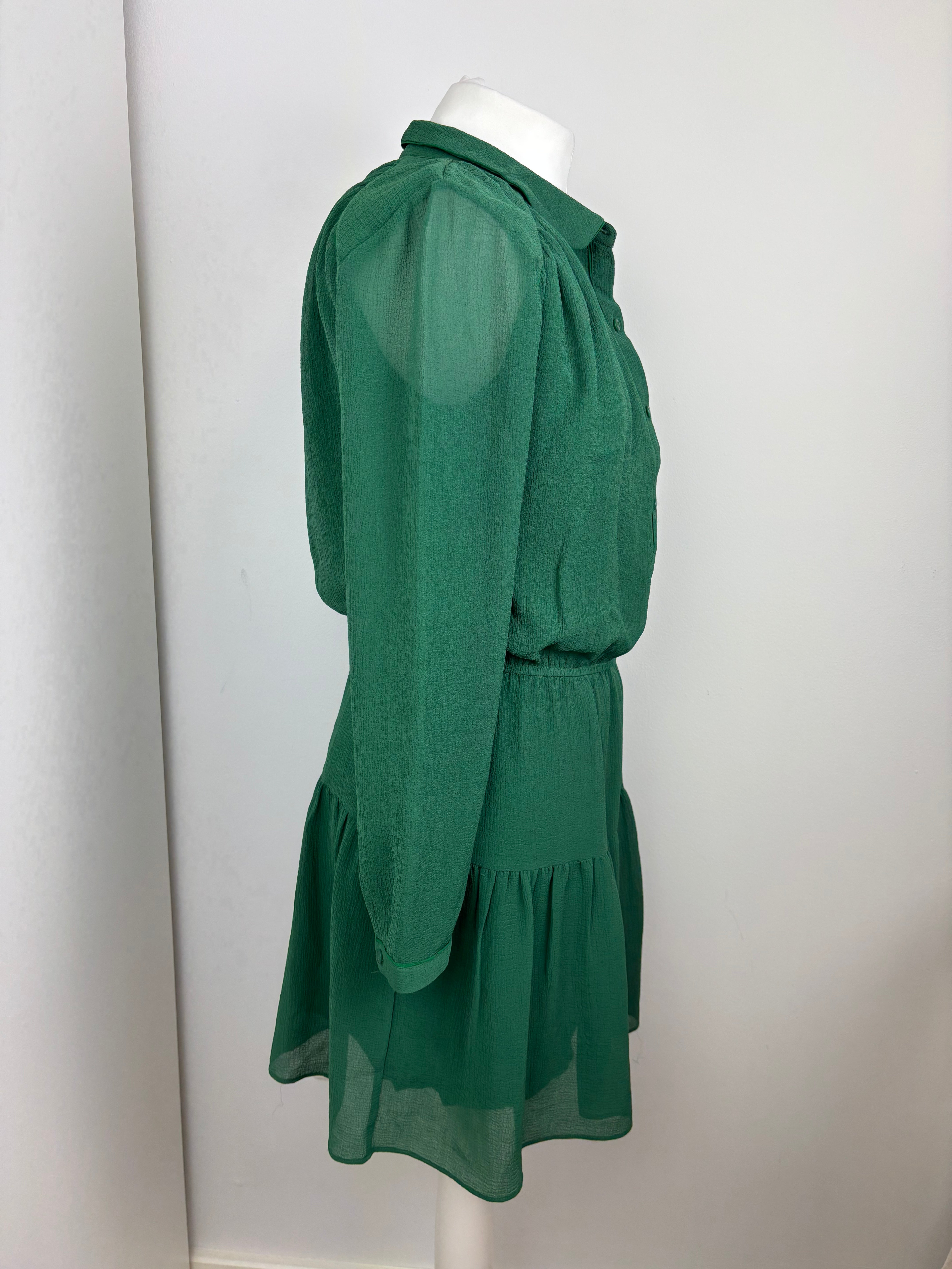 Ba&sh green mini dress - M