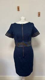 Load image into Gallery viewer, Blumarine navy dress - M
