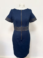 Load image into Gallery viewer, Blumarine navy dress - M
