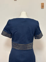Load image into Gallery viewer, Blumarine navy dress - M
