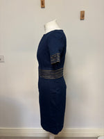 Load image into Gallery viewer, Blumarine navy dress - M
