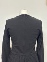 Load image into Gallery viewer, Red Valentino Black Long-Sleeve Dress - L
