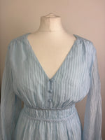 Load image into Gallery viewer, Maje light blue dress - 10 UK
