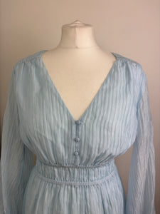 Maje light blue dress - 10 UK