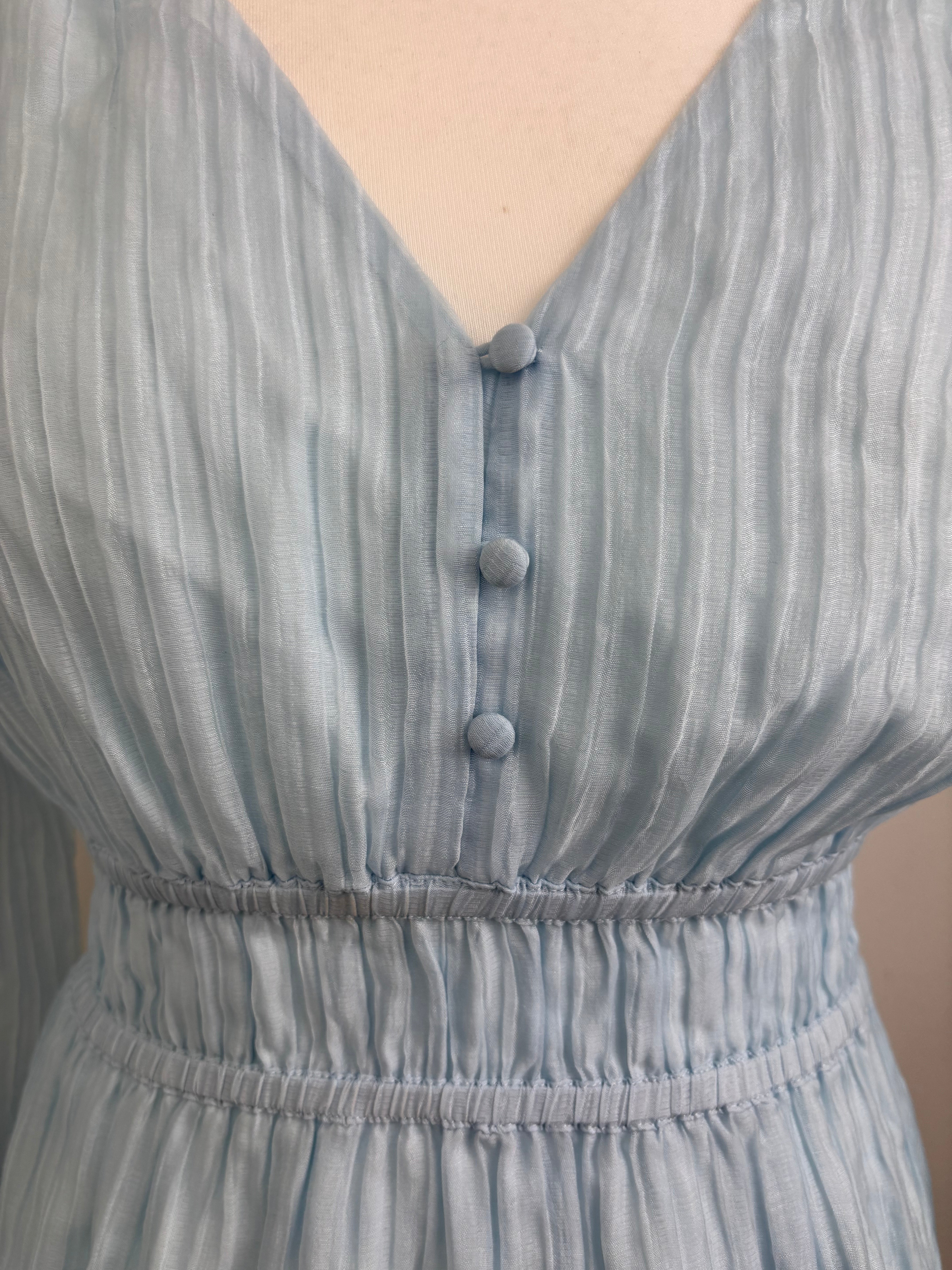 Maje light blue dress - 10 UK