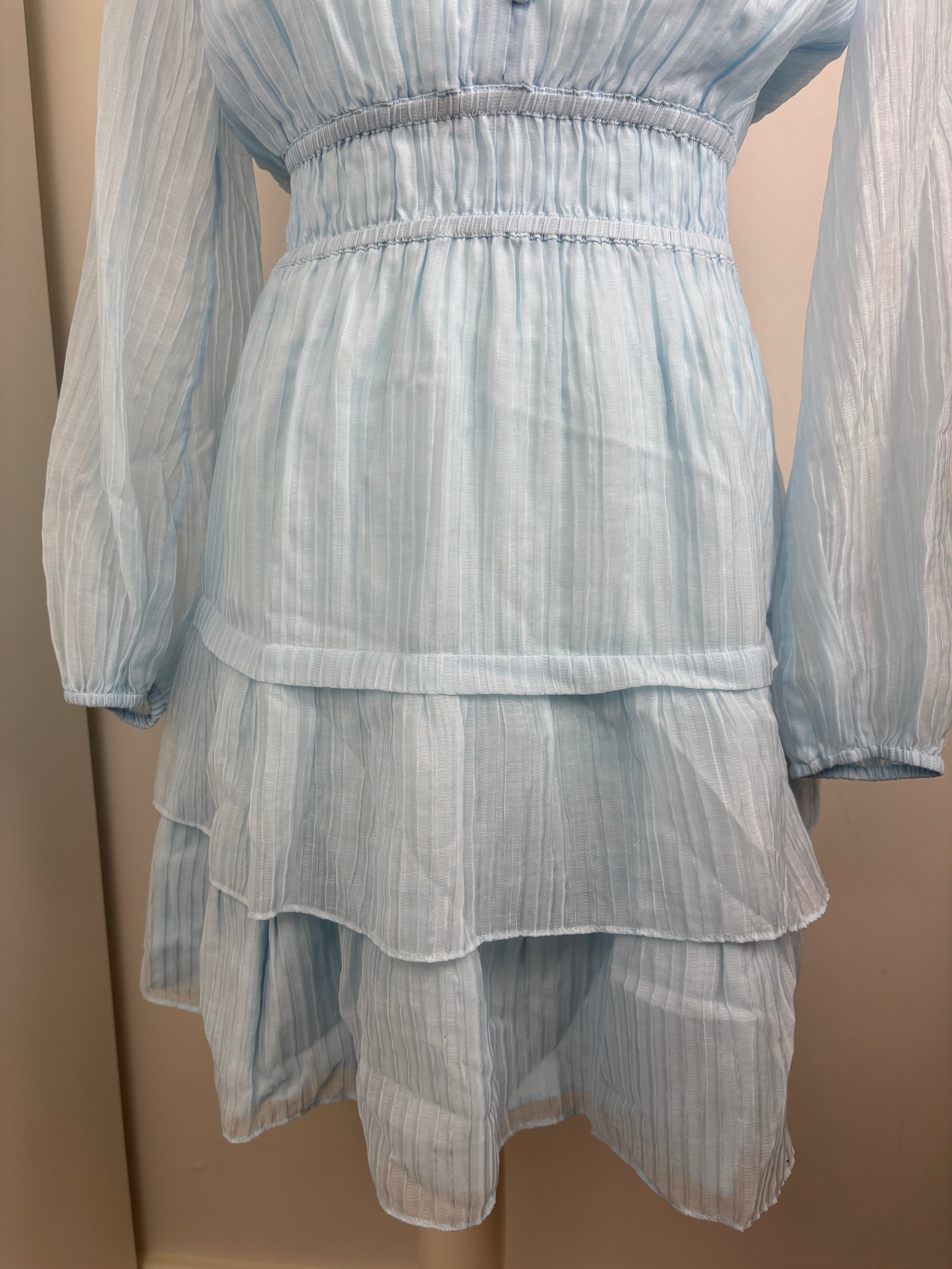 Maje light blue dress - 10 UK
