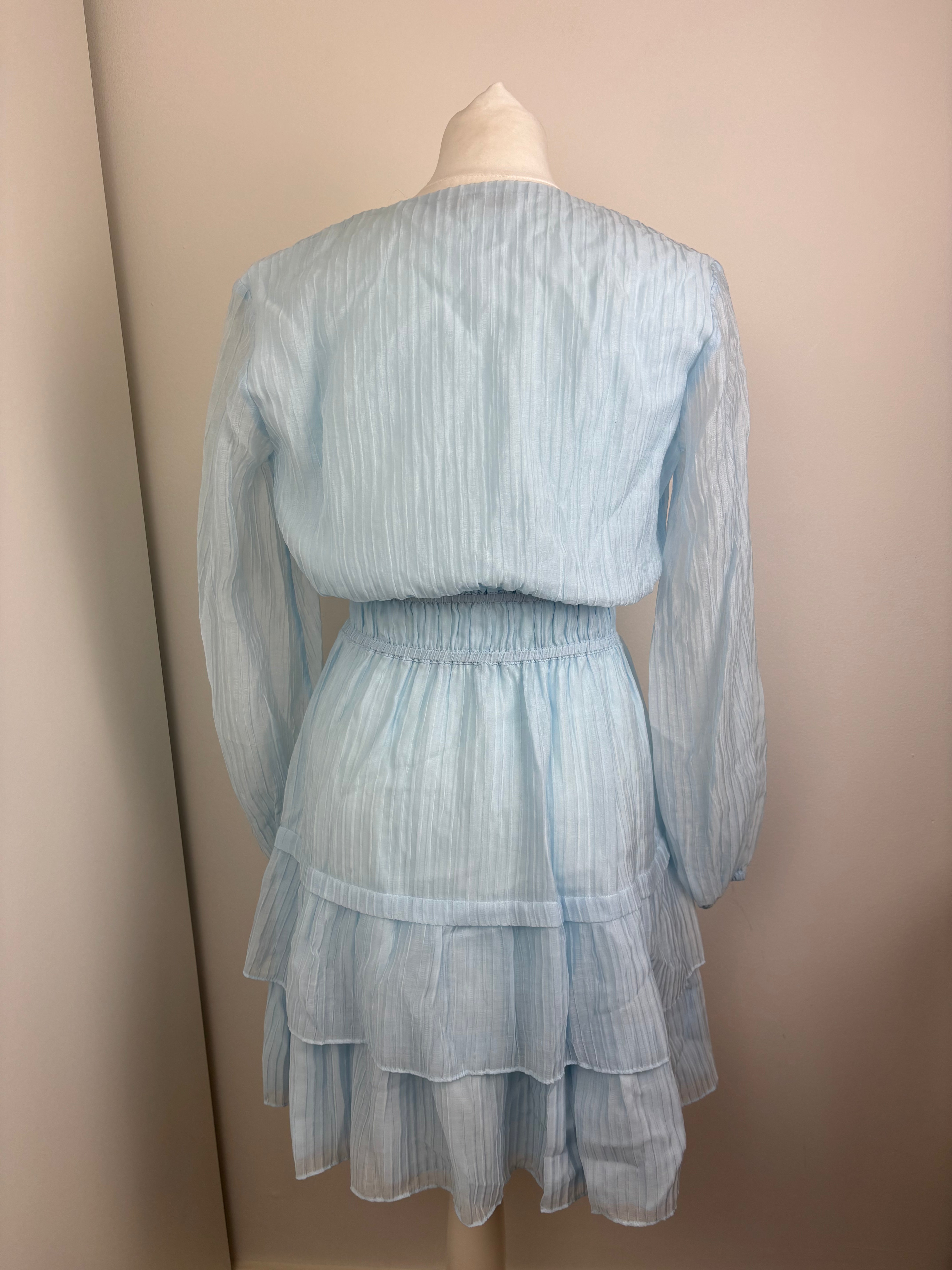 Maje light blue dress - 10 UK