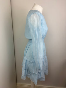 Maje light blue dress - 10 UK