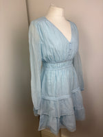 Load image into Gallery viewer, Maje light blue dress - 10 UK

