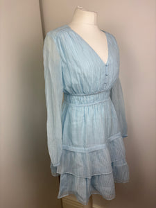 Maje light blue dress - 10 UK