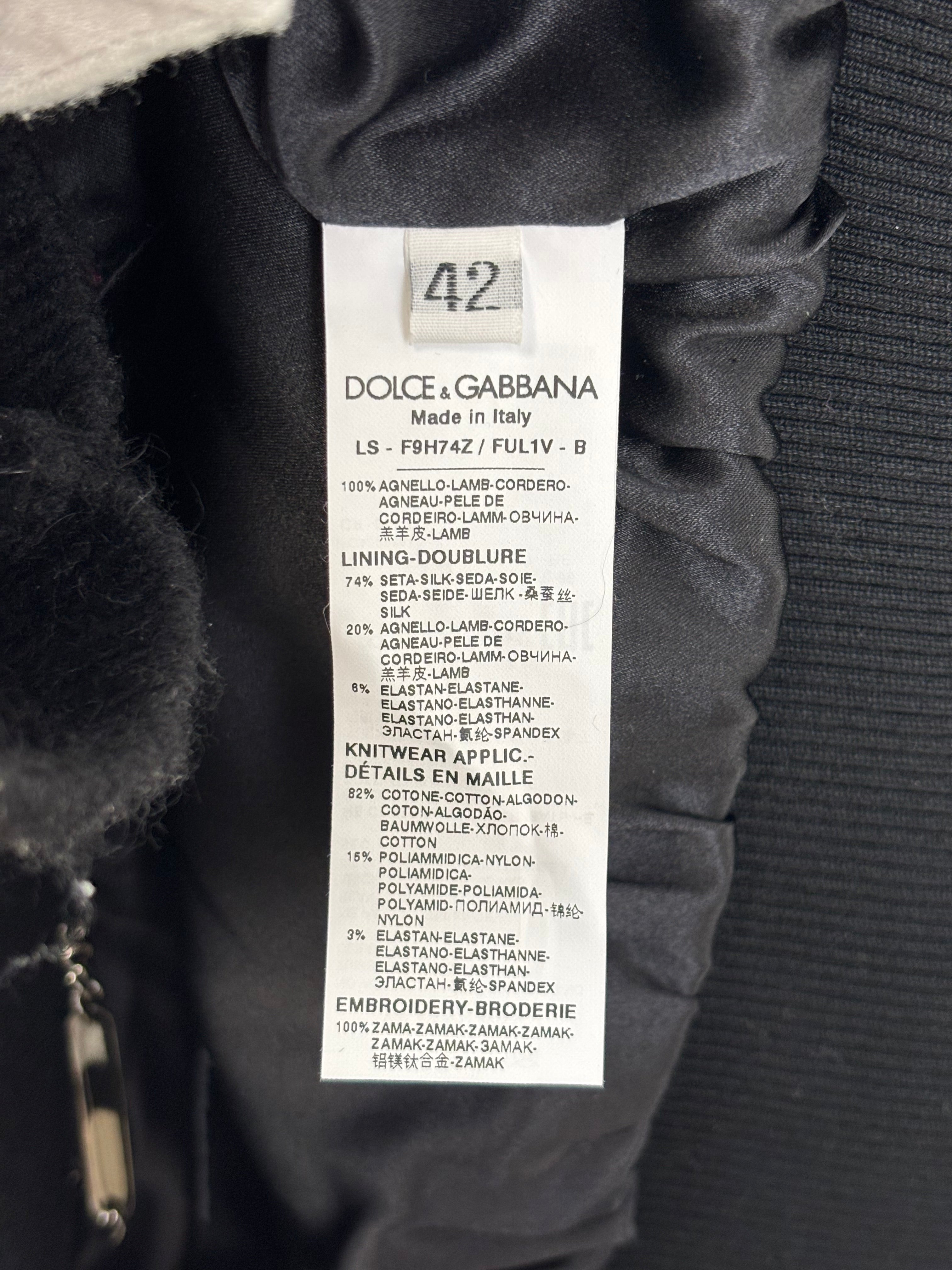 Dolce & Gabbana black jacket - M