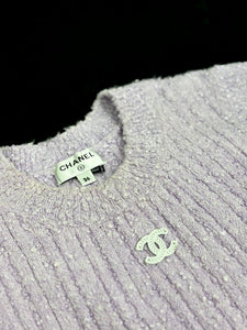 Chanel lavender top - 8 UK