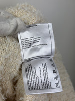 Load image into Gallery viewer, Chanel cream and navy cardigan - 10 UK
