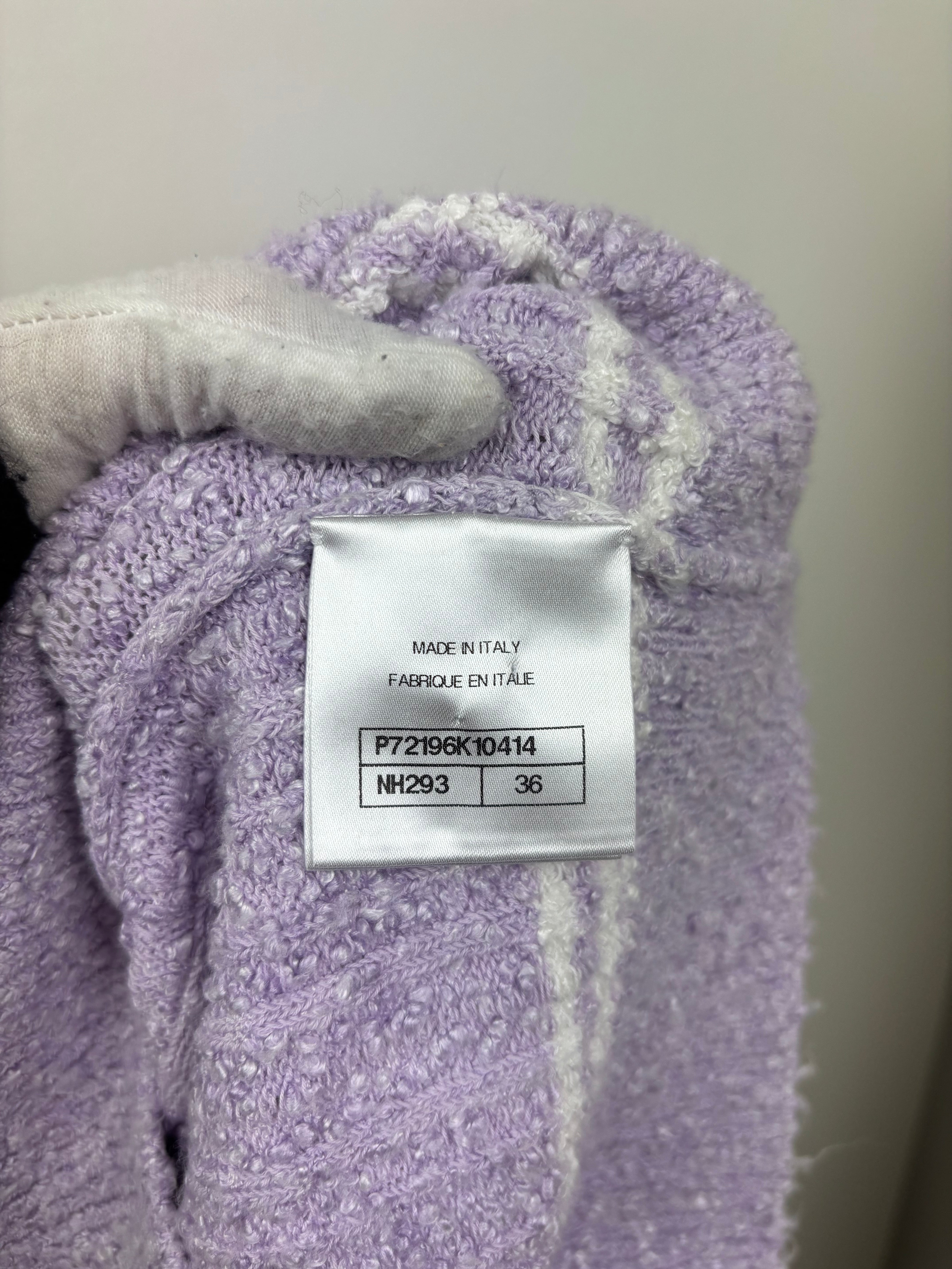 Chanel lavender top - 8 UK