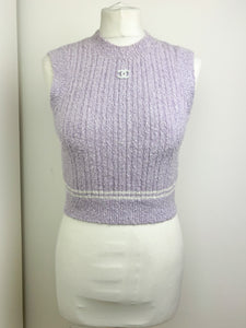 Chanel lavender top - 8 UK