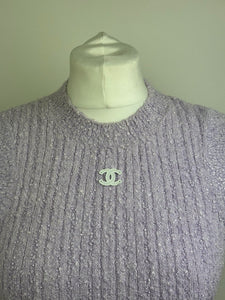 Chanel lavender top - 8 UK