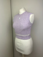 Load image into Gallery viewer, Chanel lavender top - 8 UK
