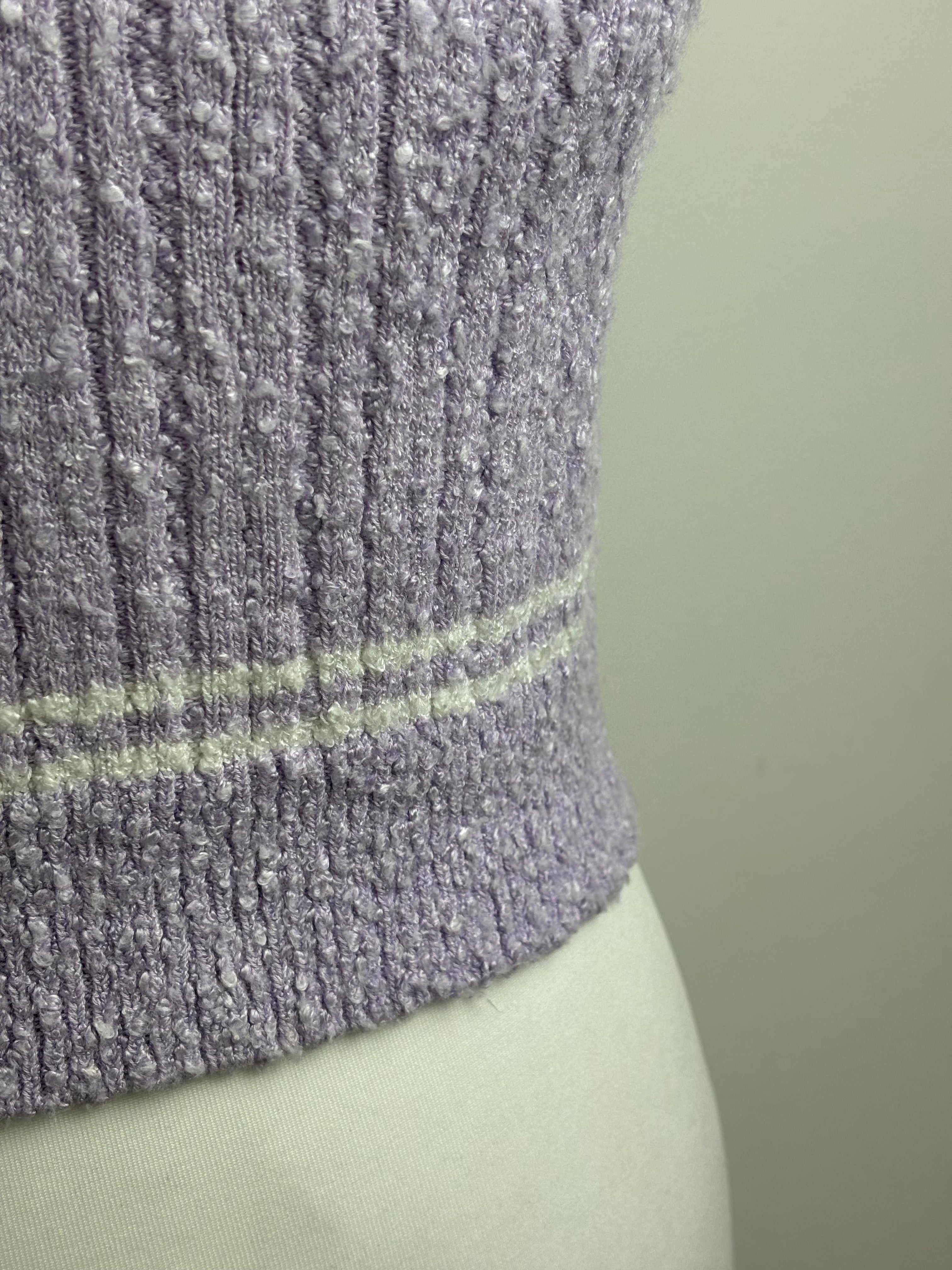 Chanel lavender top - 8 UK