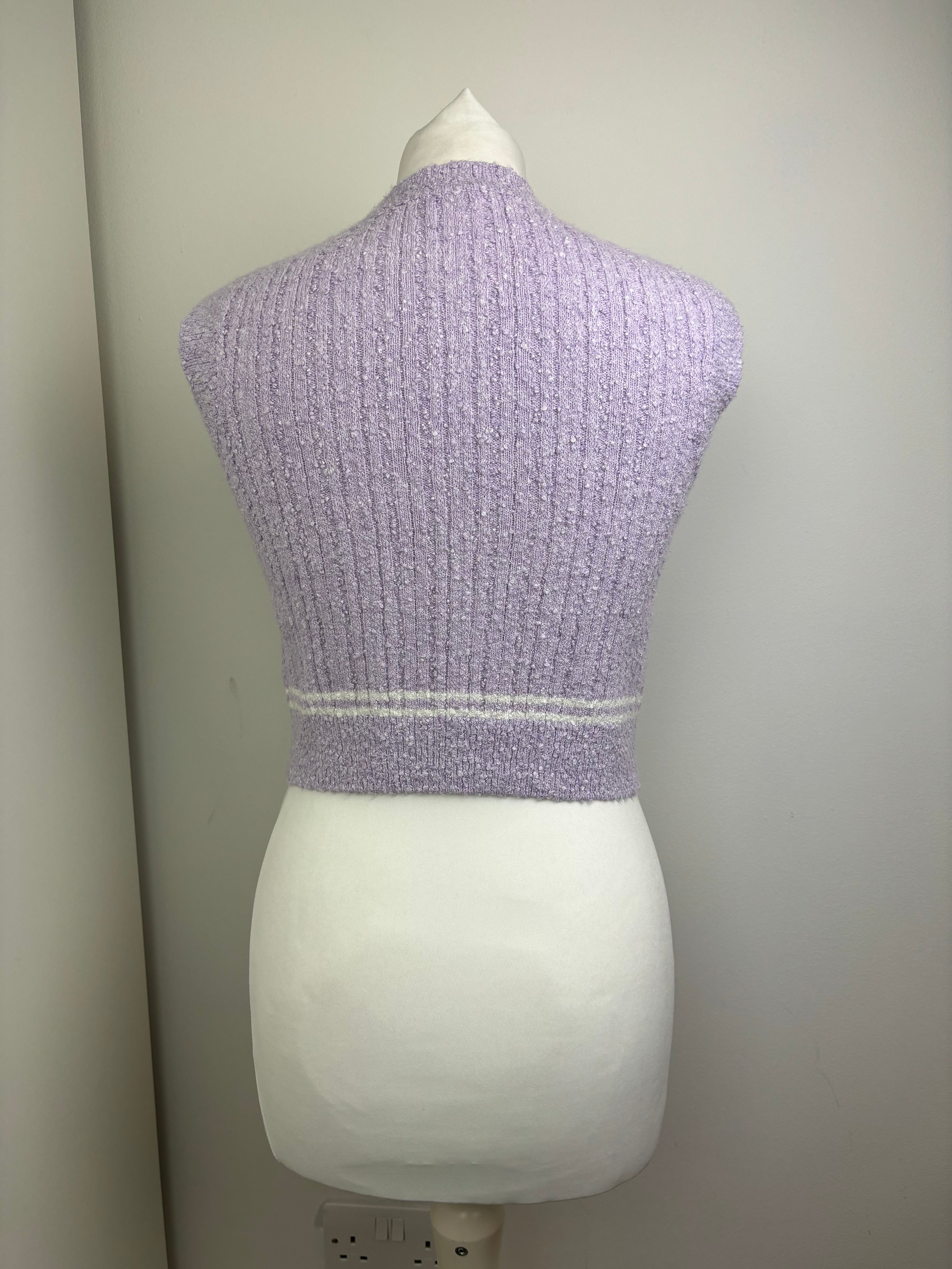 Chanel lavender top - 8 UK