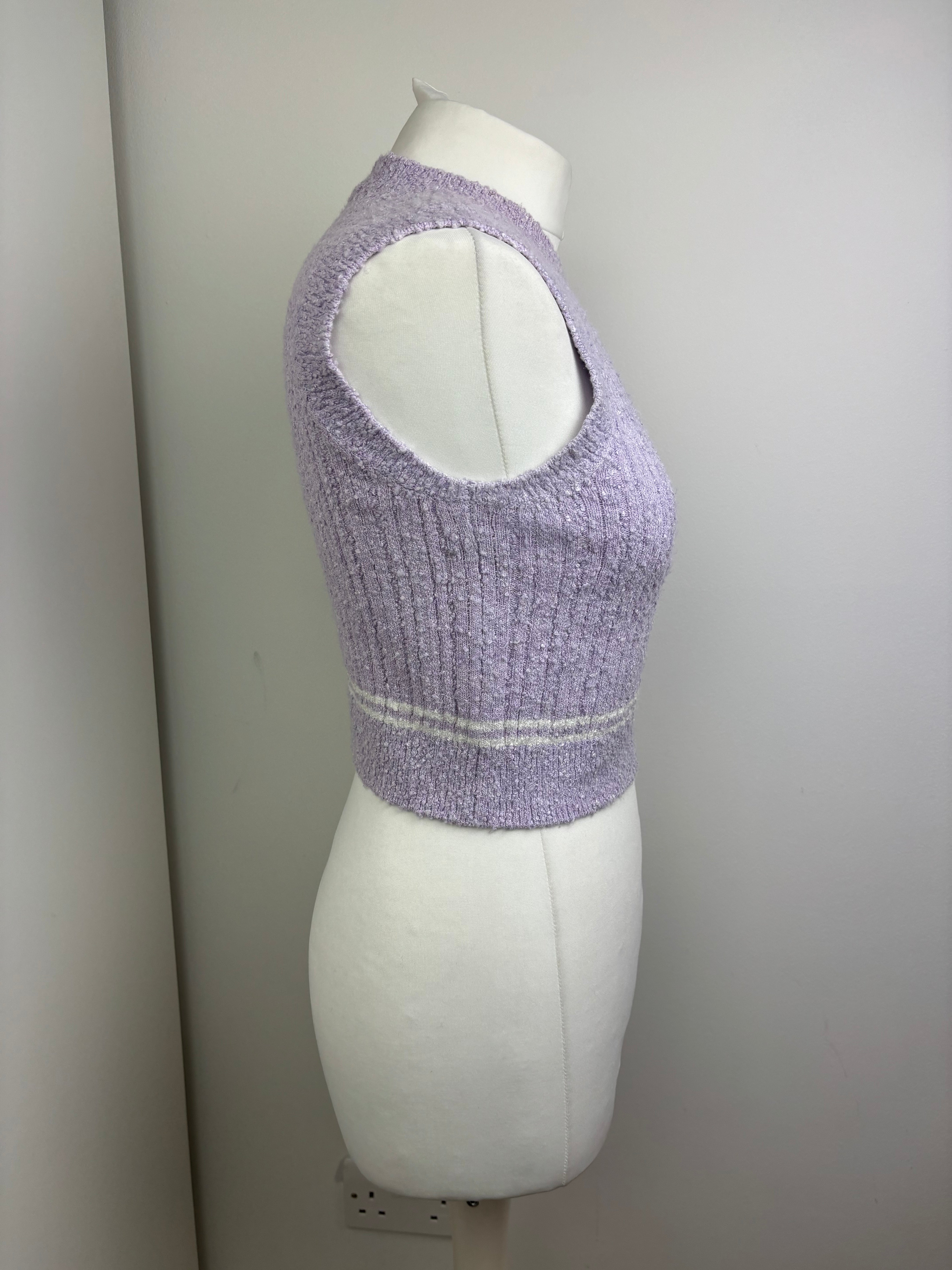 Chanel lavender top - 8 UK
