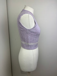 Chanel lavender top - 8 UK