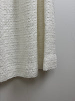 Load image into Gallery viewer, Chanel off white tweed skirt - 10 UK
