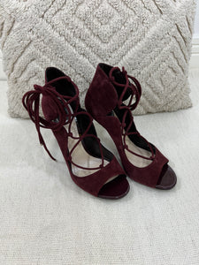 Dior marsala suede heels - 5 UK